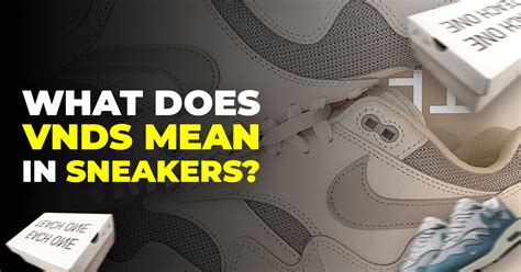 vnds meaning shoes|trainers british slang.